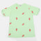 Eminent Girls Half Sleeves T-Shirt - Light Green, Girls T-Shirts, Eminent, Chase Value