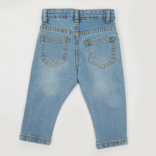 Eminent Newborn Boys Denim Pant - Ice Blue, Newborn Boys Shorts & Pants, Eminent, Chase Value