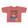 Eminent Girls Half Sleeves T-Shirt - Terra Cott