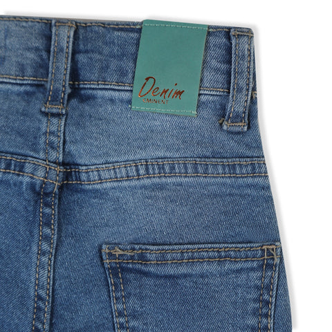 Eminent Girls Skinny Denim Pant - Light Blue