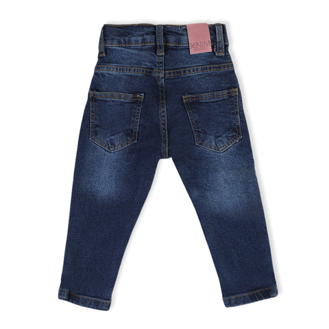 Eminent Girls Skinny Denim Pant - Mid Blue