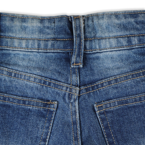 Eminent Girls Denim Pant - Mid Blue