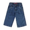 Eminent Girls Wider Denim Pant - Dark Blue
