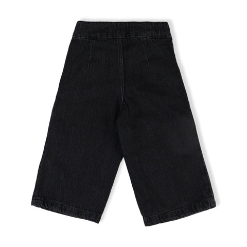 Eminent Girls Wider Denim Pant - Black