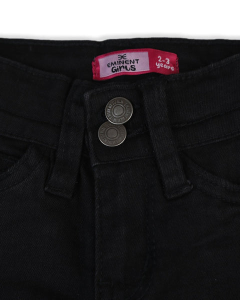 Eminent Girls Denim Pant - Black, Girls Pants & Capri, Eminent, Chase Value