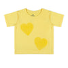 Eminent Girls Half Sleeves T-Shirt - Yellow