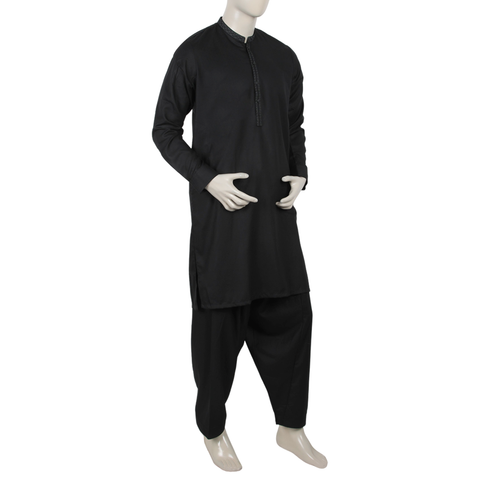 Eminent Men's Kurta Shalwar Suit - Black, Men's Shalwar Kameez, Eminent, Chase Value