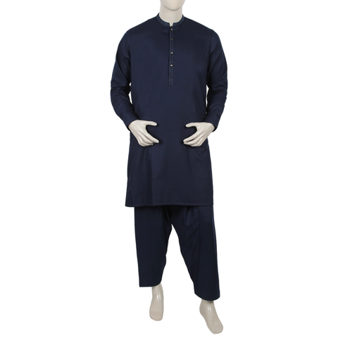 Eminent Men's Kurta Shalwar Suit - Navy Blue, Men's Shalwar Kameez, Eminent, Chase Value