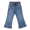Eminent Girls Flared Denim Pant - Light Blue