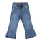Eminent Girls Flared Denim Pant - Light Blue