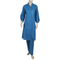 Eminent Women's Embroidered 2 Pcs Suit  -  Blue