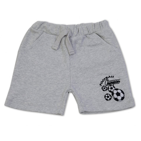 Eminent Newborn Boys Short - Ash Grey