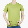 Eminent Men's Round Neck Half Sleeves Printed T-Shirt - Green