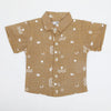 Eminent Newborn Half Sleeves Casual Shirt - Fawn