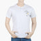 Eminent Men's Round Neck Half Sleeves Printed T-Shirt - Oatmeal, Men's T-Shirts & Polos, Eminent, Chase Value