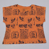 Eminent Girls Half Sleeves T-Shirt - Light Orange