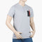 Eminent Men's Round Neck Half Sleeves Printed T-Shirt - Ash Grey, Men's T-Shirts & Polos, Eminent, Chase Value