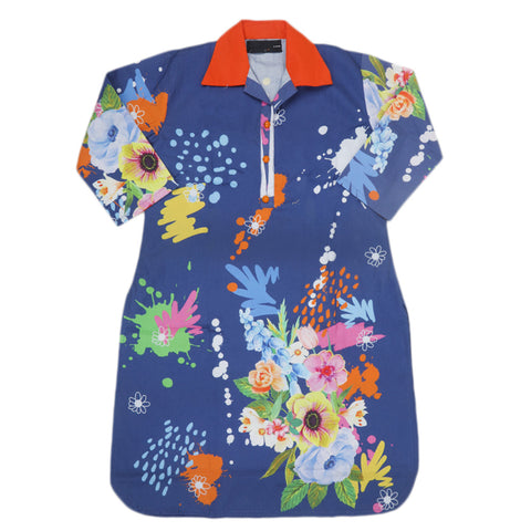 Girls Eminent Kurti - Royal Blue, Kids, Girls Kurti, Eminent, Chase Value