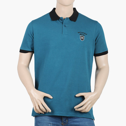 Eminent Men's Polo Half Sleeves T-Shirt - Teal, Men's T-Shirts & Polos, Eminent, Chase Value