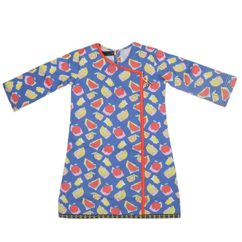 Girls Eminent Kurti - Blue, Kids, Girls Kurti, Chase Value, Chase Value