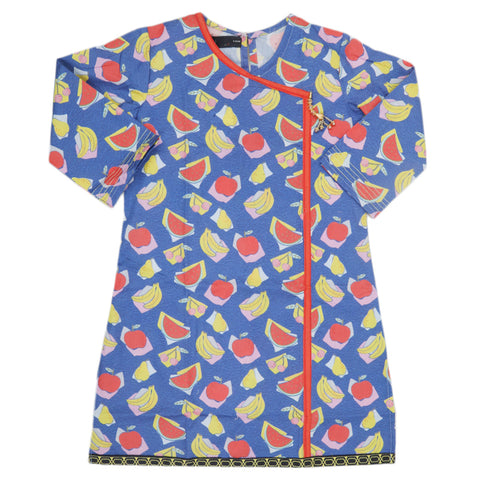 Girls Eminent Kurti - Blue, Kids, Girls Kurti, Chase Value, Chase Value