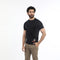 Eminent Men's Half Sleeves T-Shirt - Black