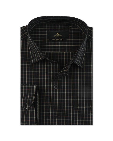 Eminent Men's Formal Check Shirt
