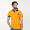 Eminent Men's Half Sleeves Polo T-Shirt - Golden