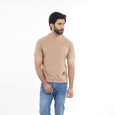 Eminent Men's Half Sleeves T-Shirt - Brown, Men's T-Shirts & Polos, Eminent, Chase Value