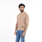 Eminent Men's Half Sleeves T-Shirt - Brown