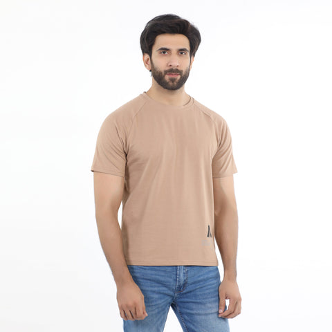 Eminent Men's Half Sleeves T-Shirt - Brown, Men's T-Shirts & Polos, Eminent, Chase Value