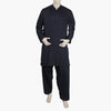 Eminent Men's Stitched Shalwar Suit - Navy Blue