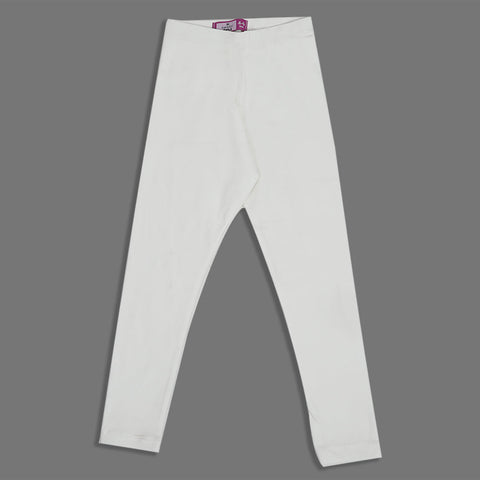 Eminent Girls Plain Tight - White, Girls Tights Leggings & Pajama, Eminent, Chase Value
