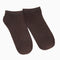 Eminent Men’s Plain Lycra Ankle Socks - Dark Brown