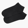 Eminent Men’s Plain Lycra Ankle Socks - Black