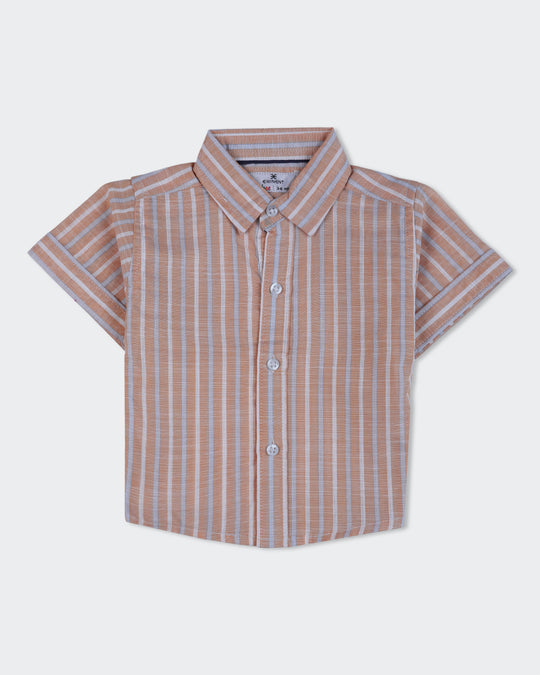 Newborn Boys Casual Half Sleeves Shirt