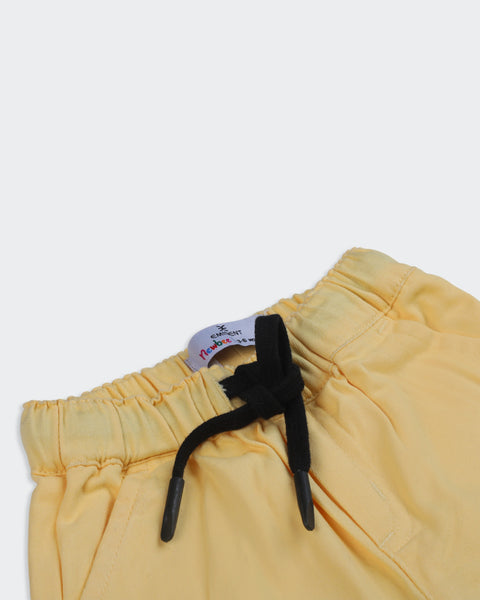 Newborn Boys Regular Twill Shorts