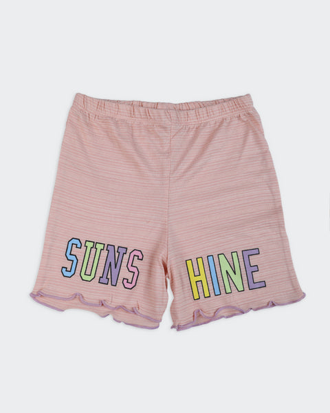 Girls' Rib Graphic Co-ord Set