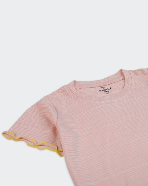 Girls' Rib Graphic Co-ord Set