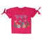 Eminent Girls Half Sleeves T-Shirt - Fuchsia