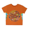 Eminent Girls Half Sleeves T-Shirt - Orange