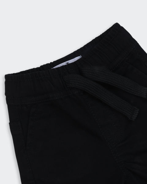 Newborn Boys Regular Denim Shorts