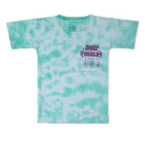 Eminent Girls Half Sleeves T-Shirt - Sea Green