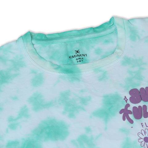 Eminent Girls Half Sleeves T-Shirt - Sea Green