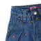 Eminent Girls Wider Leg Denim Pant - Mid Blue