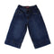 Eminent Girls Denim Capri Pant - Dark  Blue