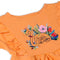 Eminent Girls Frock - Light Orange