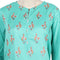 Eminent Women's Embroidered Shalwar Suit - Turquoise