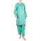 Eminent Women's Embroidered Shalwar Suit - Turquoise