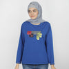 Eminent Women's Full Sleeves T-Shirt - Royal Blue